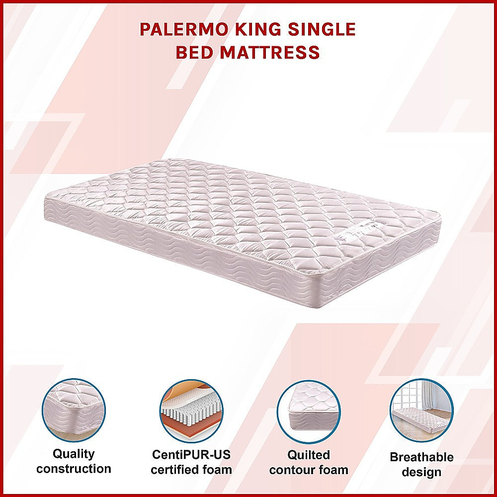 Innerspring Mattress, 15cm King Single