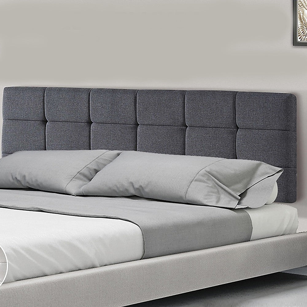 Billilingra Linen Bed Head, Grey King