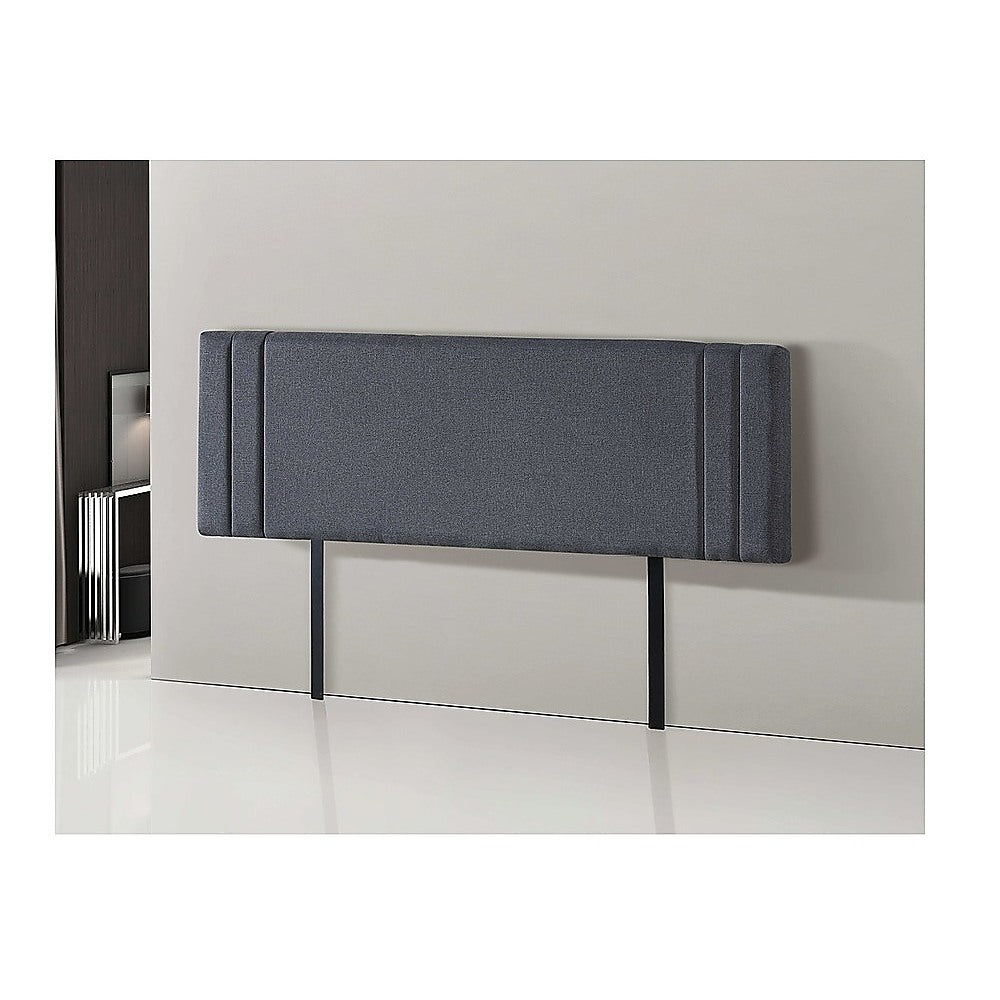 Billilingra Linen Bed Head, Grey King