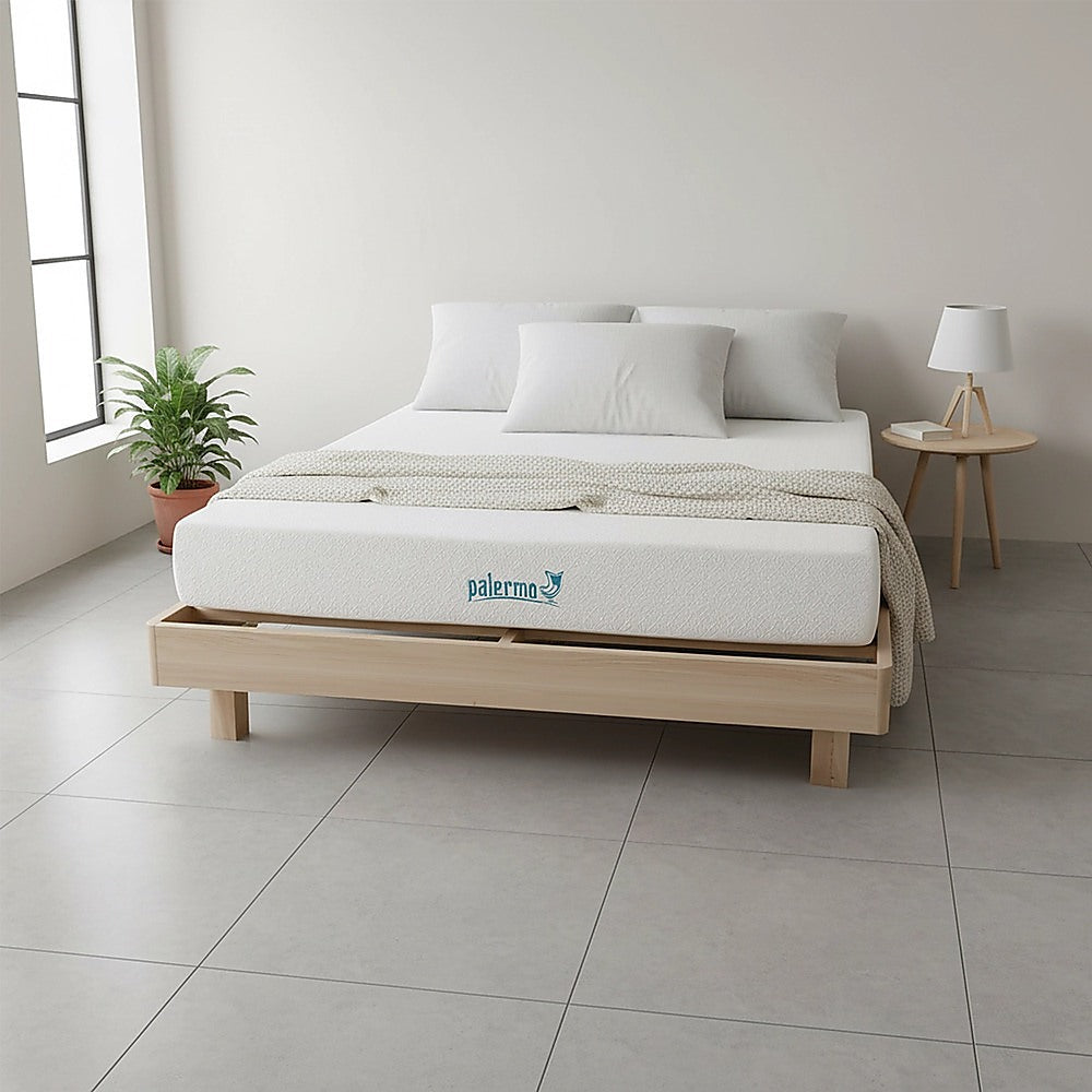 Medium firm gel memory foam mattress, 25cm king