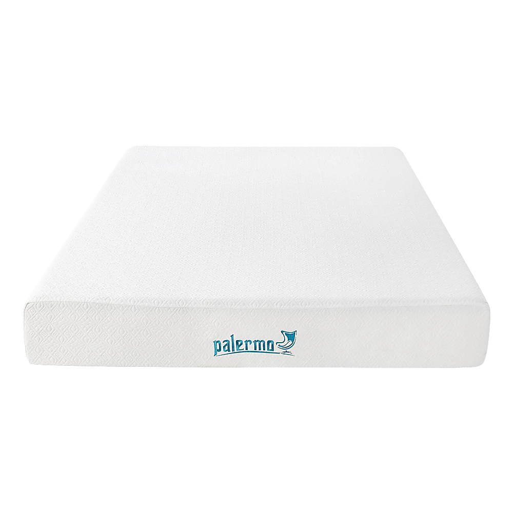 Medium firm gel memory foam mattress, 25cm queen