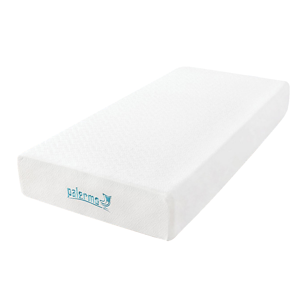 Medium firm gel memory foam mattress, 25cm single