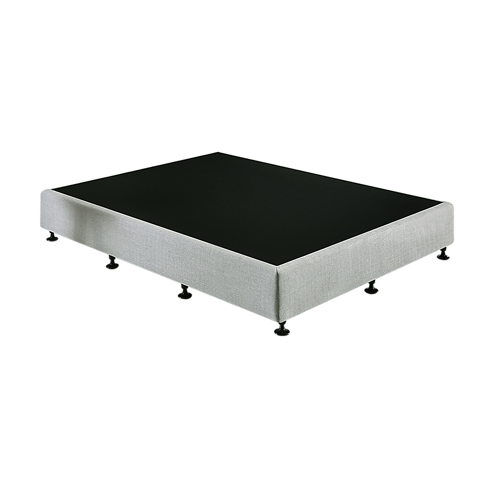 Palermo Queen Bed Base in Light Grey