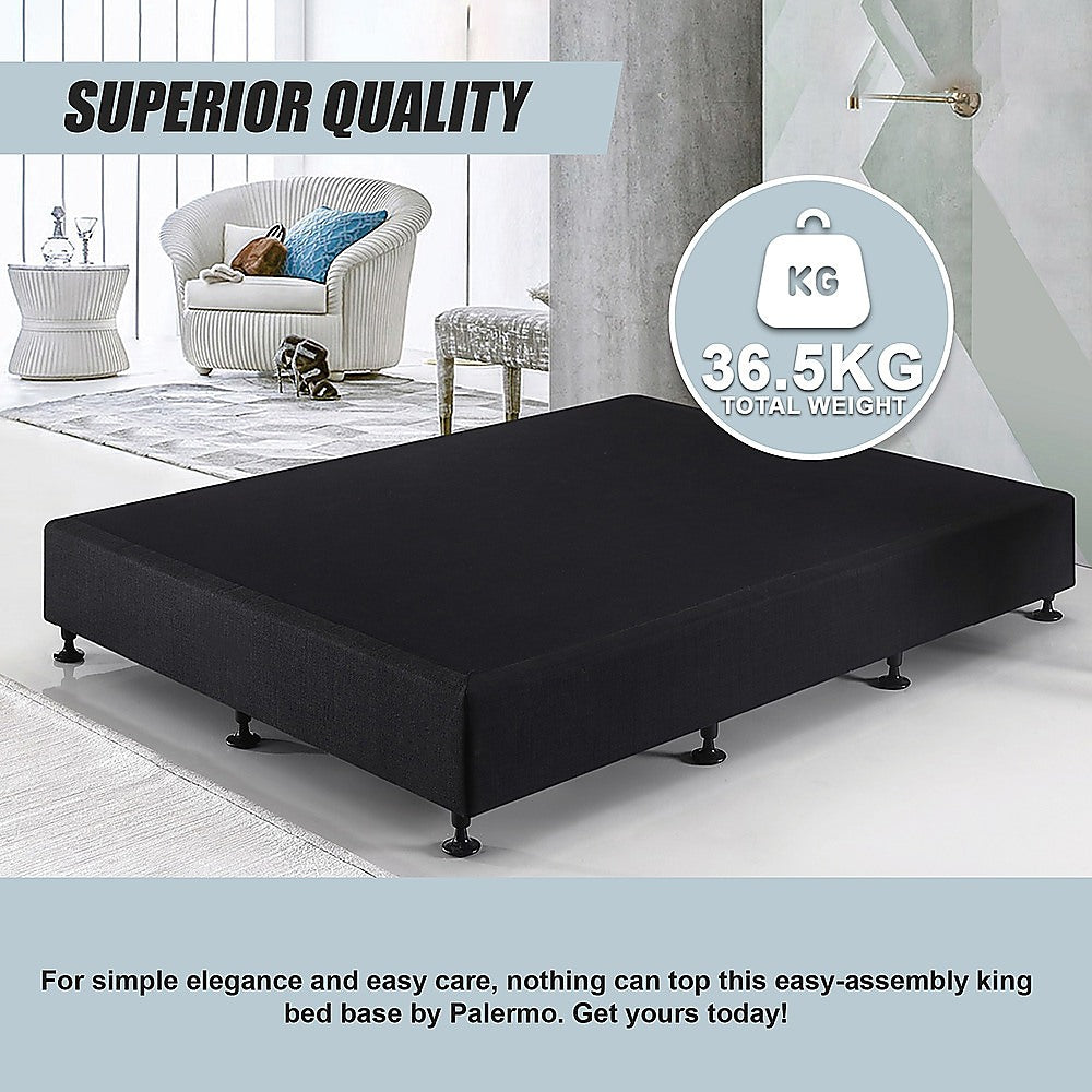 Capri Queen Ensemble Bed Base, Black