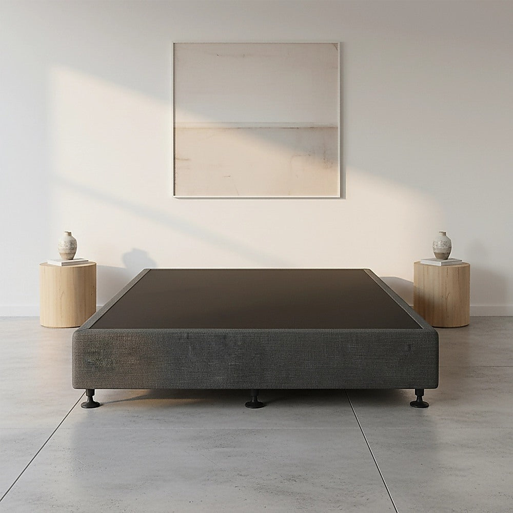 Capri King Single Ensemble Bed Base, Graphite