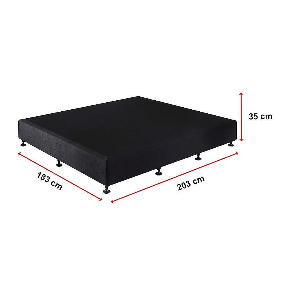 Capri King Ensemble Bed Base, Black