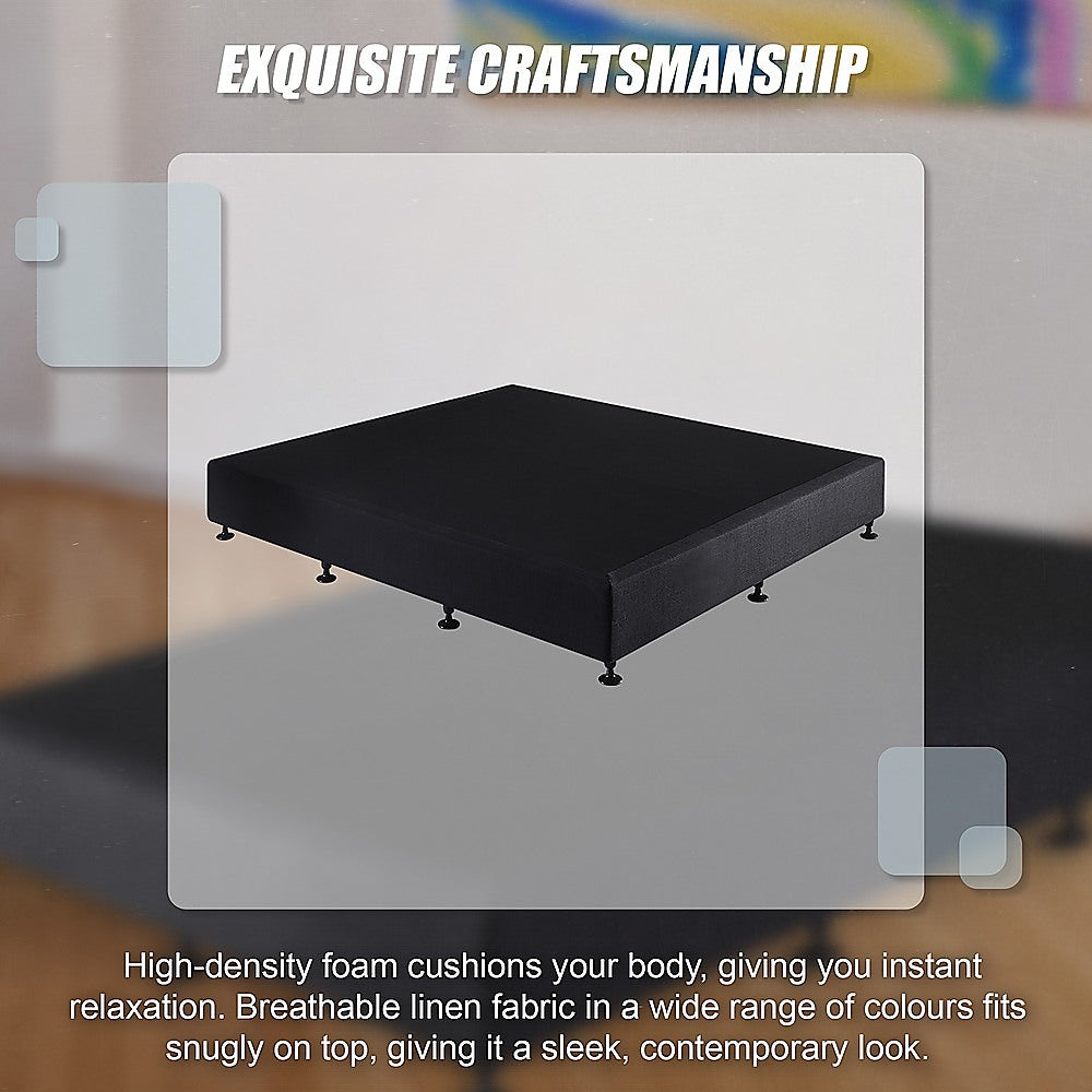 Capri King Ensemble Bed Base, Black
