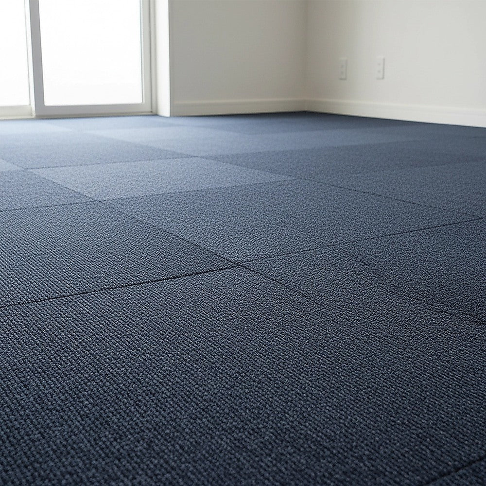 Grazalema Carpet Tiles, 50 x 50cm, Blue, 20pcs