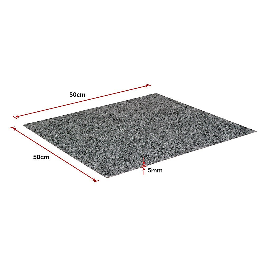 Trasimeno Carpet Tiles, Commercial Grade, 5m2, Grey, 20pcs