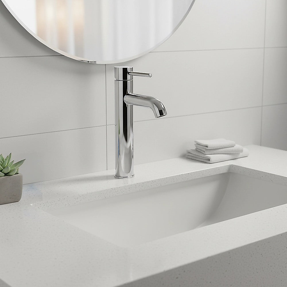 Tall Basin Mixer Tap, Chrome