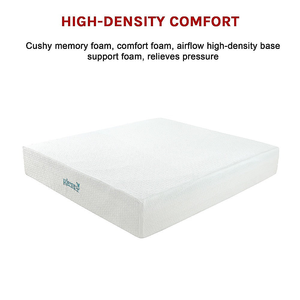Medium green tea memory foam mattress, 30cm king