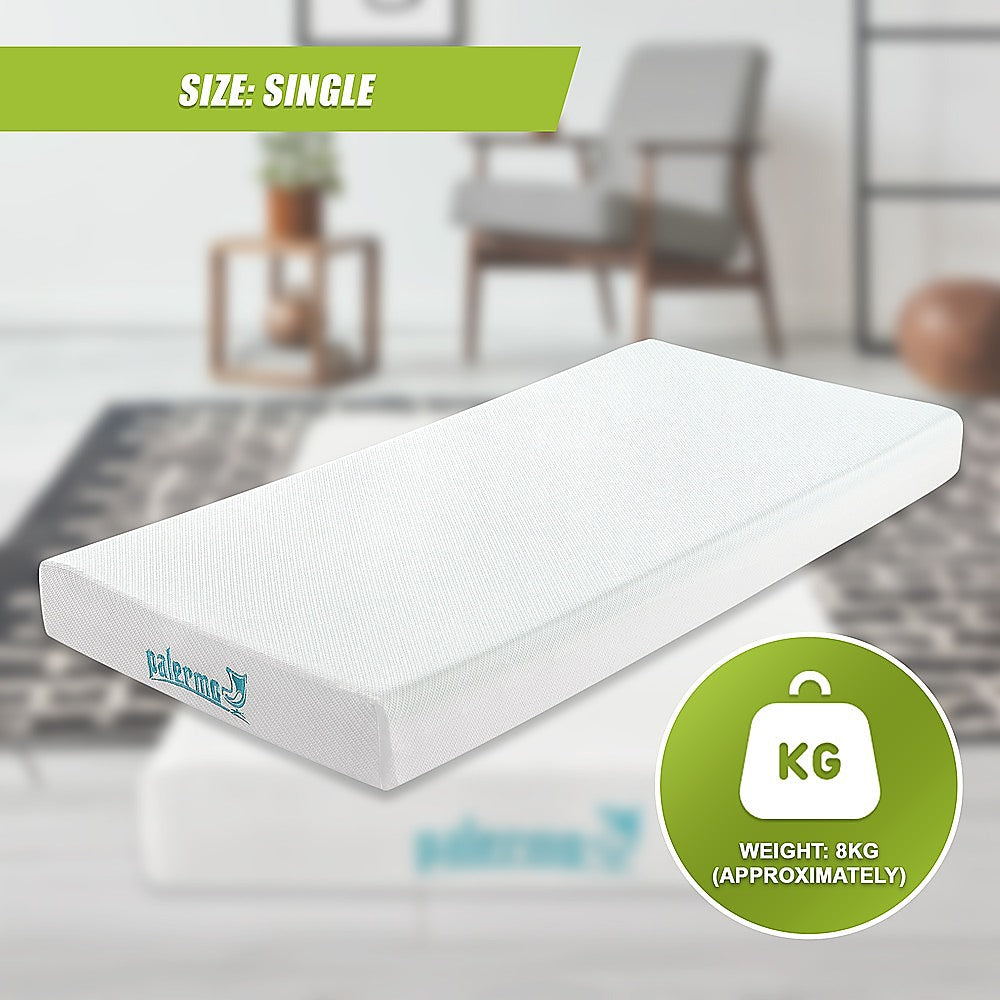 Medium Green Tea Memory Foam Mattress, 15cm Single (image 10)