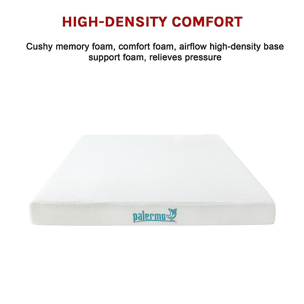 Medium firm green tea memory foam mattress, 15cm queen