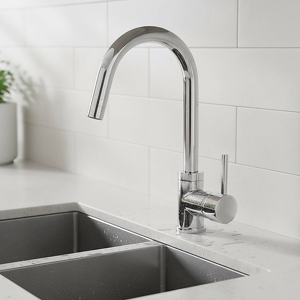 Tall Kitchen Mixer Tap, Chrome