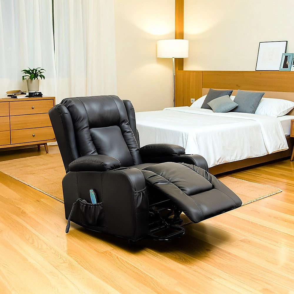 Hepburn Springs Lift Massage Chair, Black
