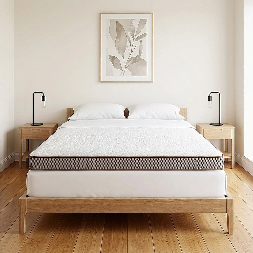 Cooling gel memory foam mattress topper, 7.5cm queen