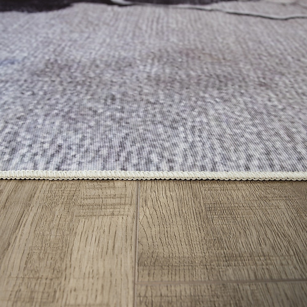 Blossom polypropylene floor rug multicoloured 200x300cm