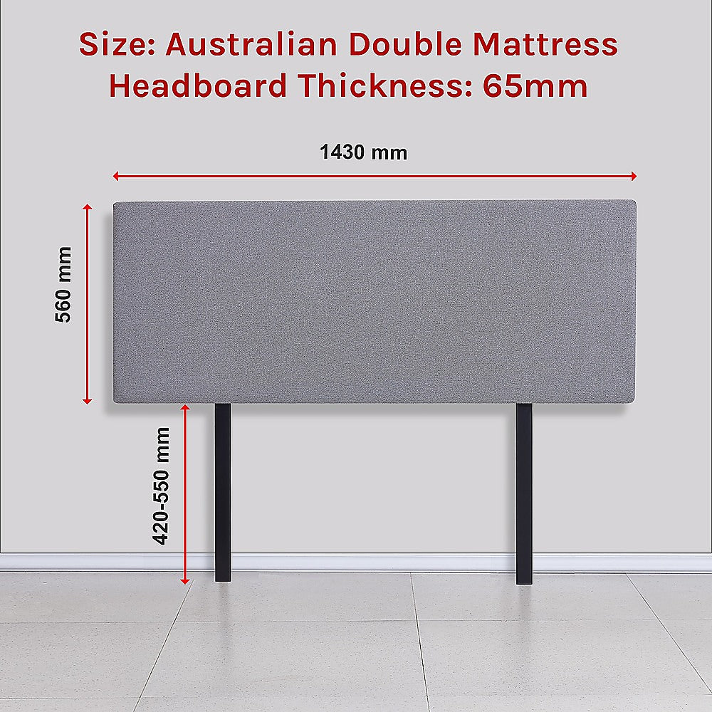 Anglers Reach Panel Bed Head, Slate Ash Double image 6