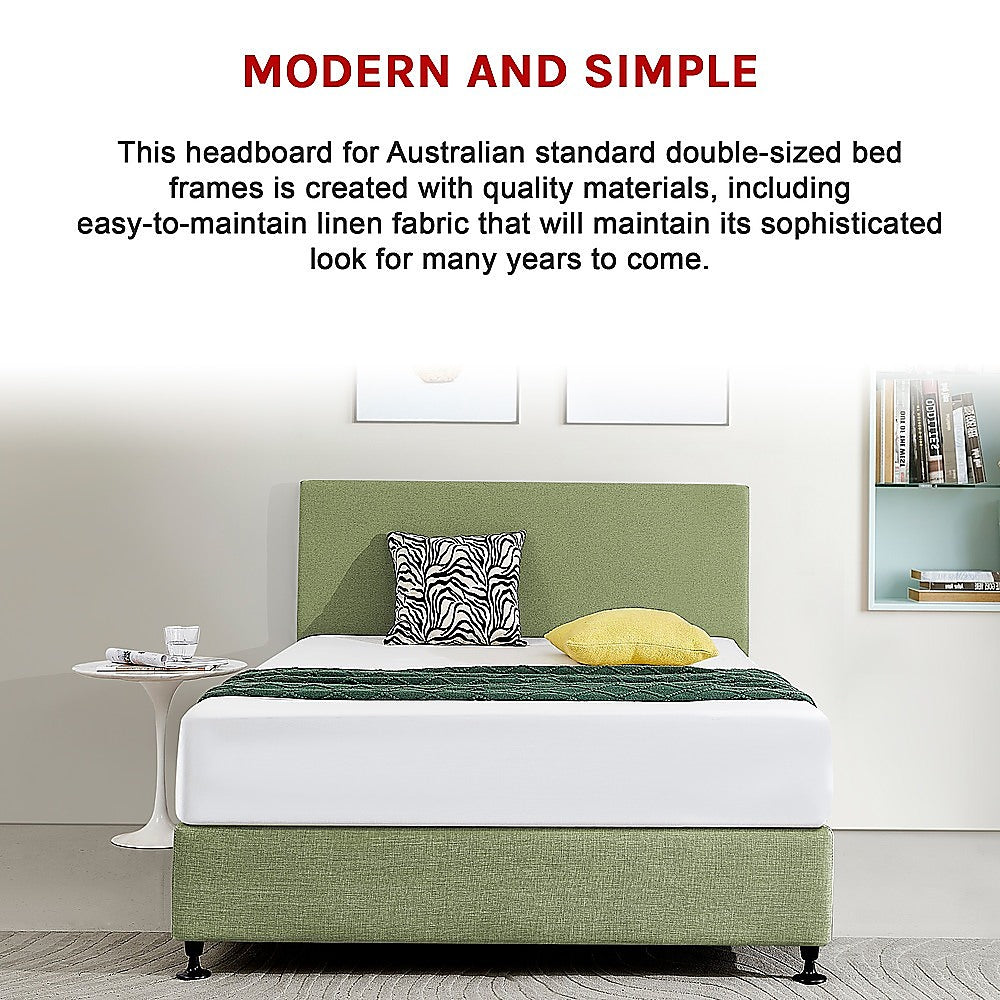 Anglers Reach Panel Bed Head, Olive Green Double image 5