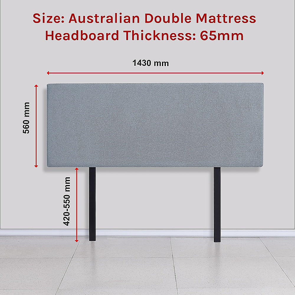 Anglers Reach Panel Bed Head, Berlin Blue Double image 6