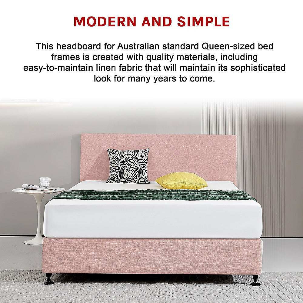 Anglers Reach Panel Bed Head, Pale Pink Queen