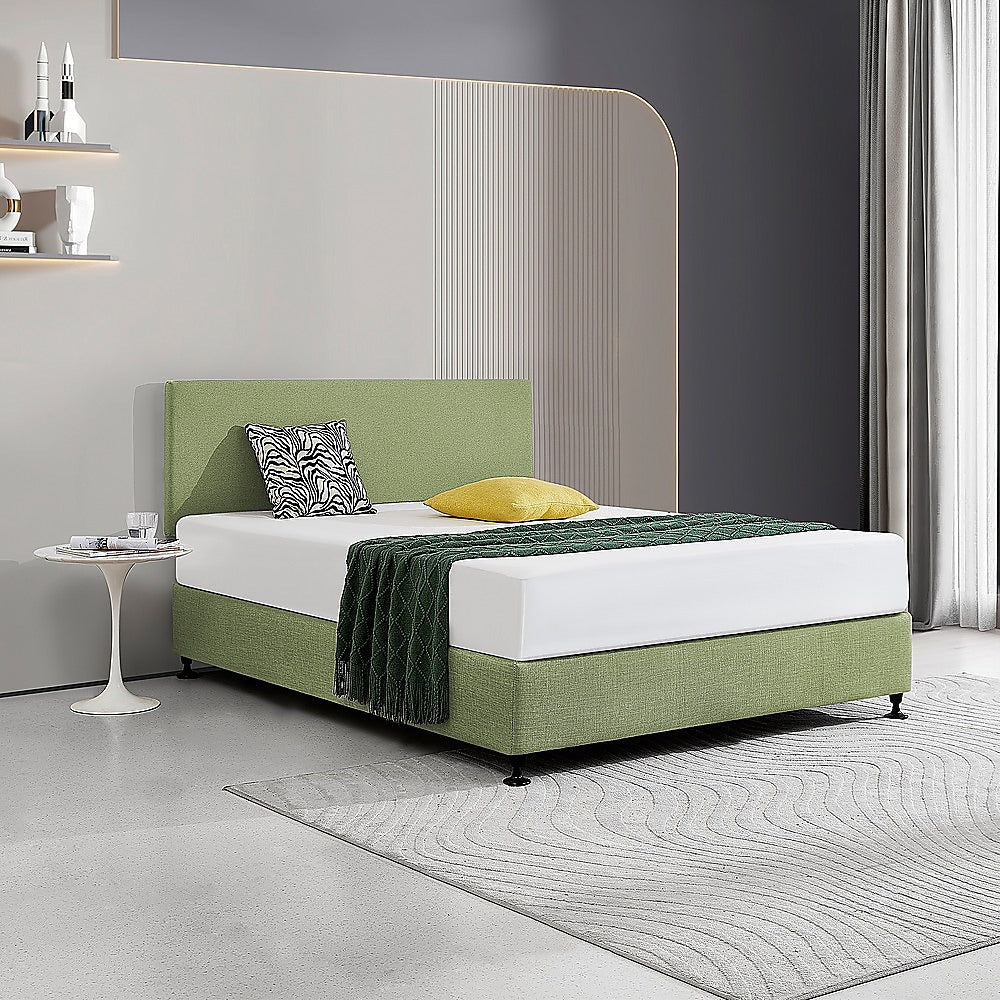 Anglers Reach Panel Bed Head, Olive Green Queen