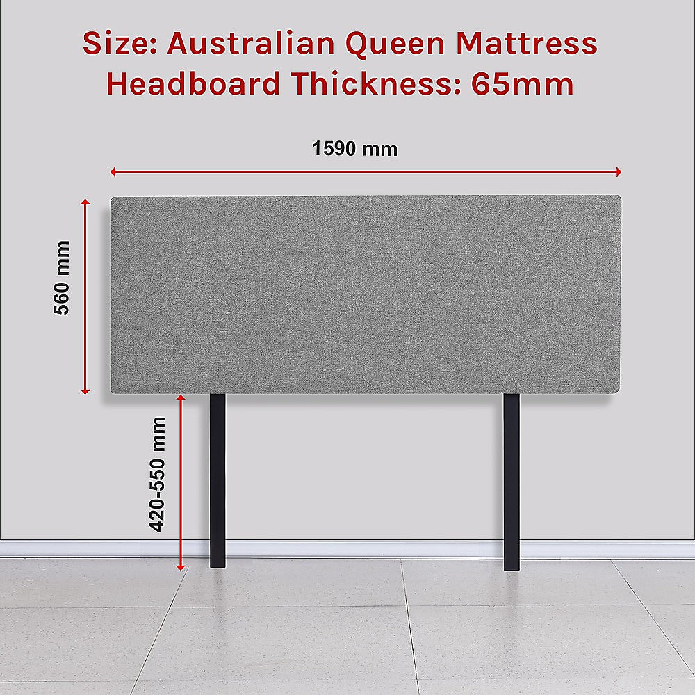 Anglers Reach Panel Bed Head, Night Ash Queen