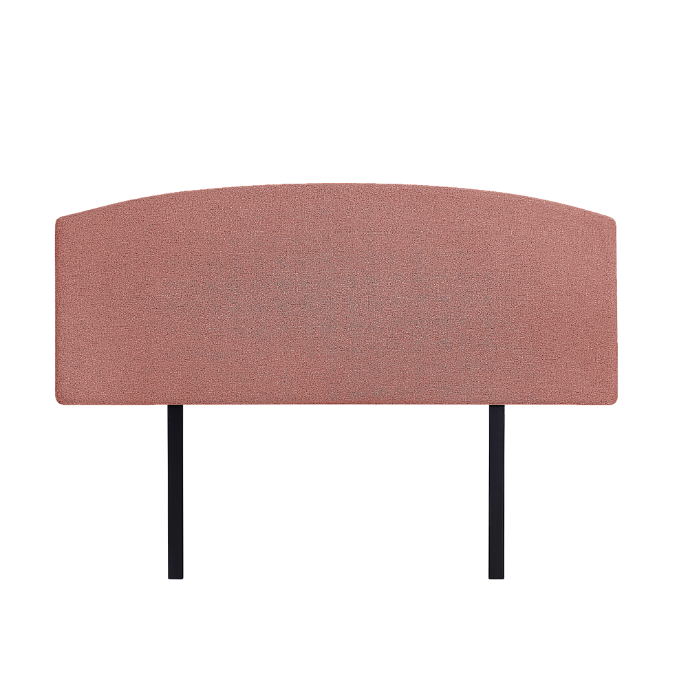 Braemar Bay Curved Bed Head, Pearl Copper Brown Queen