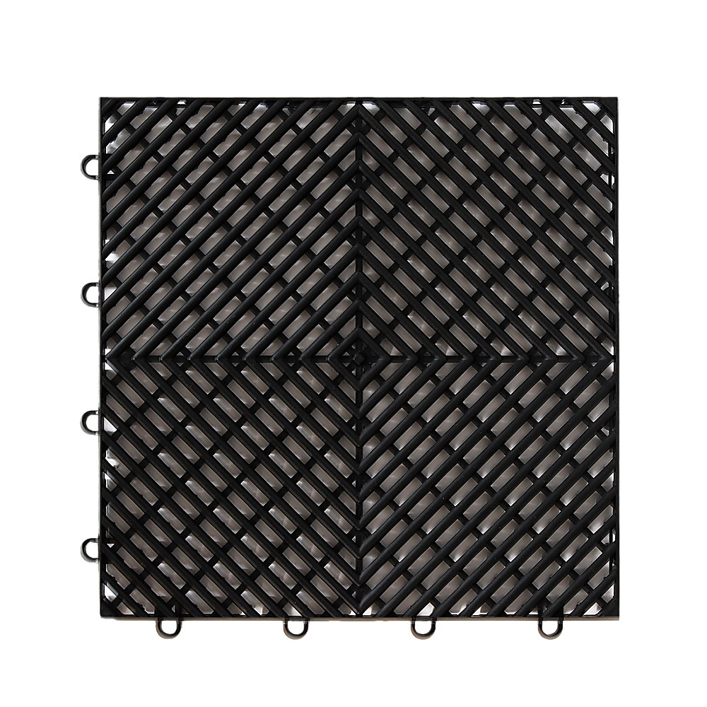 Bracciano Vented Garage Floor Tiles, 30x30cm, 50pcs