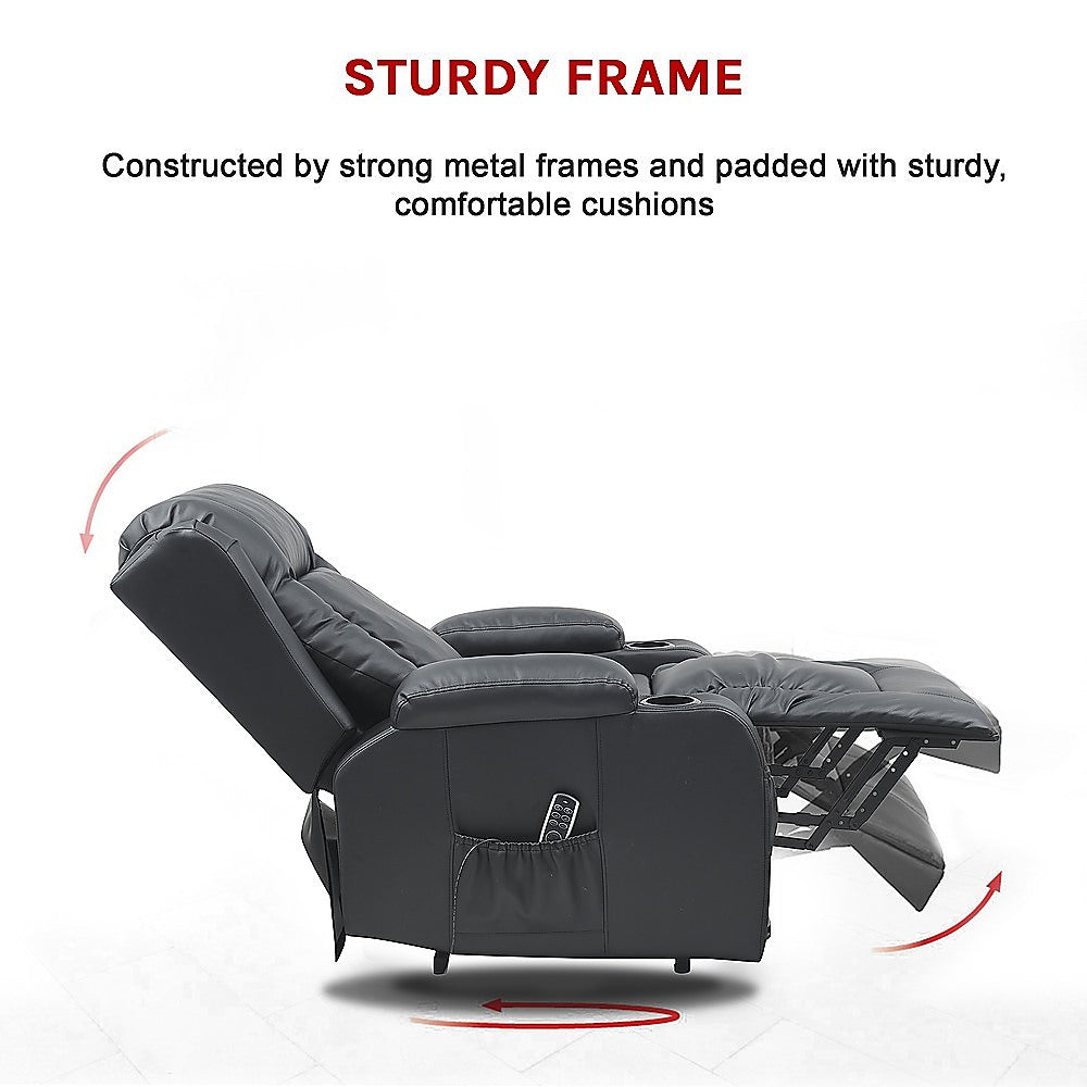 Daylesford Lift Massage Chair, Black