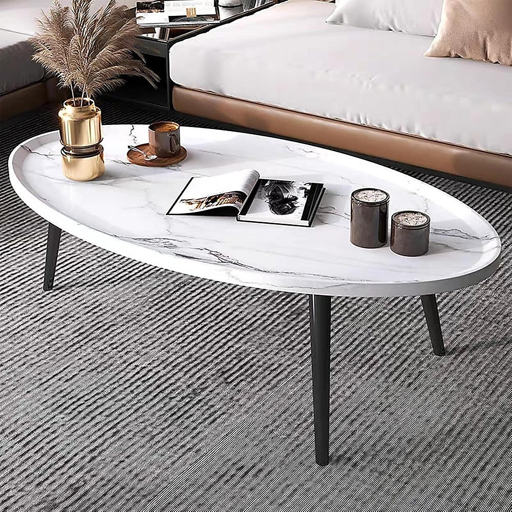 Mid Century Modern Oval Coffee Table