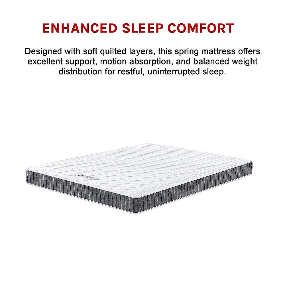 Medium firm innerspring mattress, 15cm queen