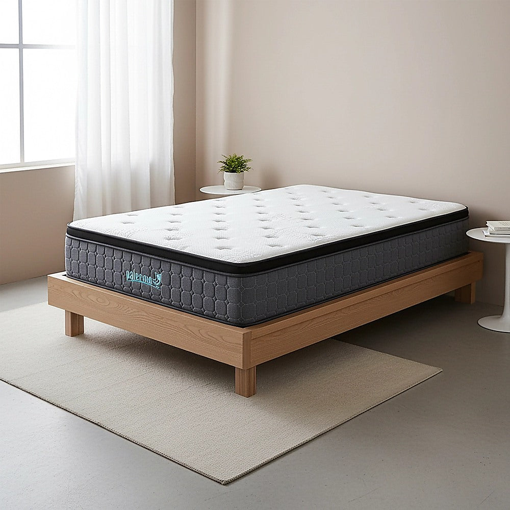 Euro top pocket spring mattress, 33cm single