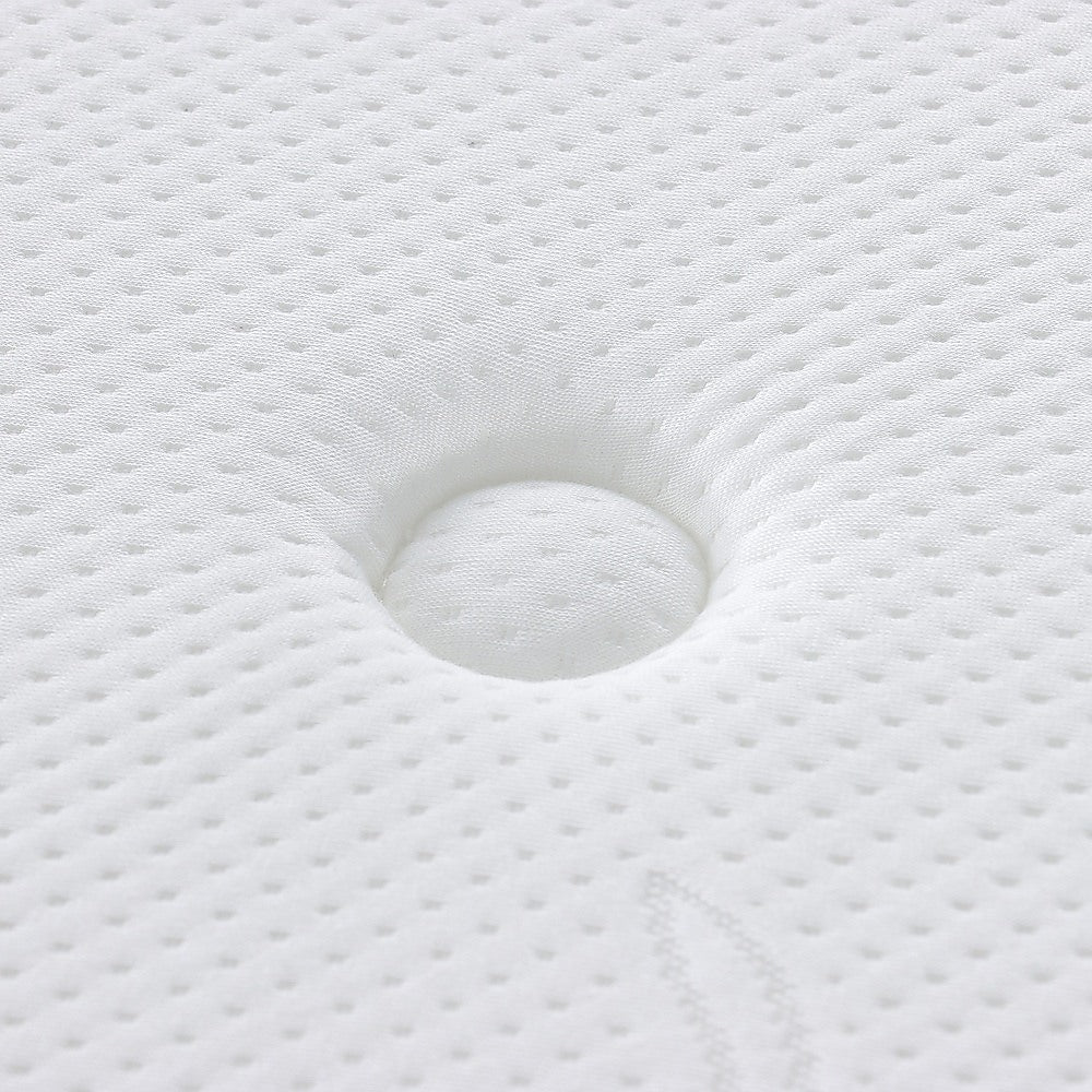 Euro top pocket spring mattress with CertiPUR-US foam, 33cm King