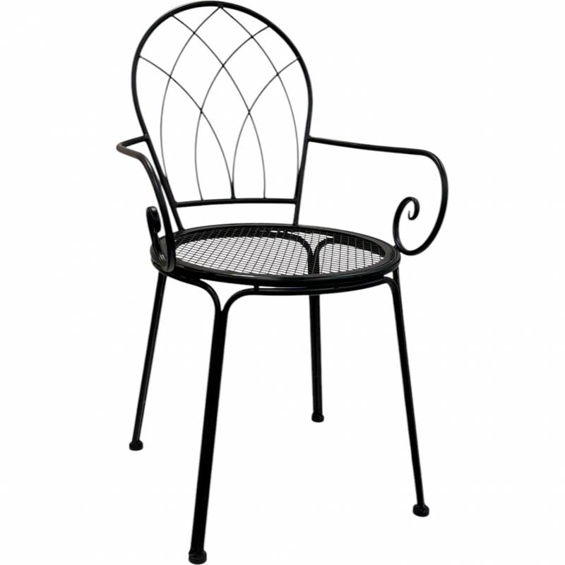 Bendalong Outdoor Armchair, Black 2pcs