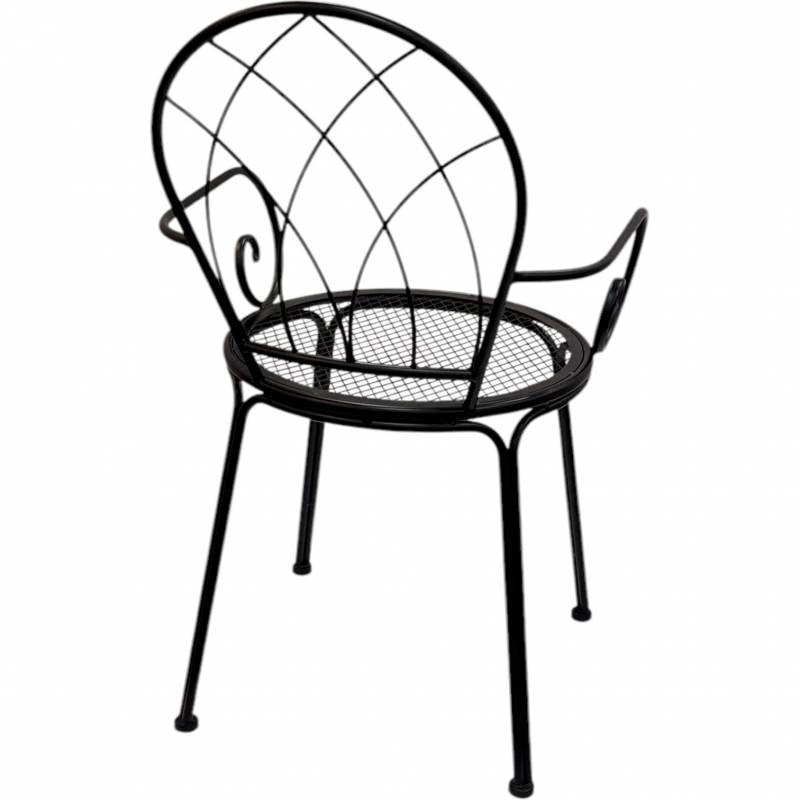 Bendalong Outdoor Armchair, Black 2pcs