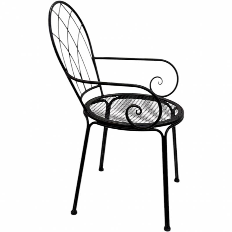 Bendalong Outdoor Armchair, Black 2pcs