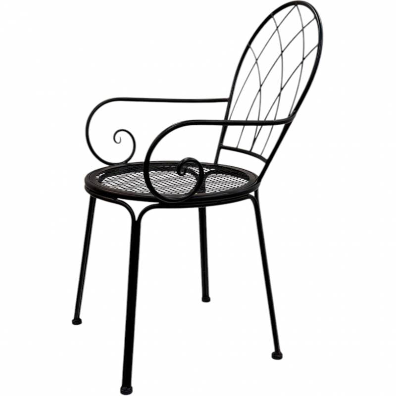 Bendalong Outdoor Armchair, Black 2pcs