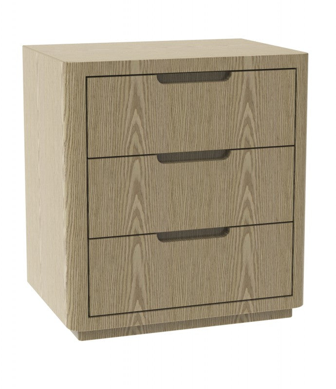 Montecollum Round Bedside Table 61cm, Oak
