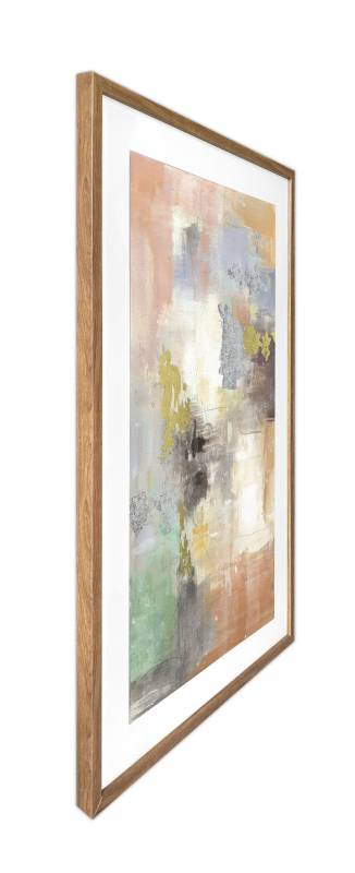 Trouville Abstract Framed Print, 80 x 120cm