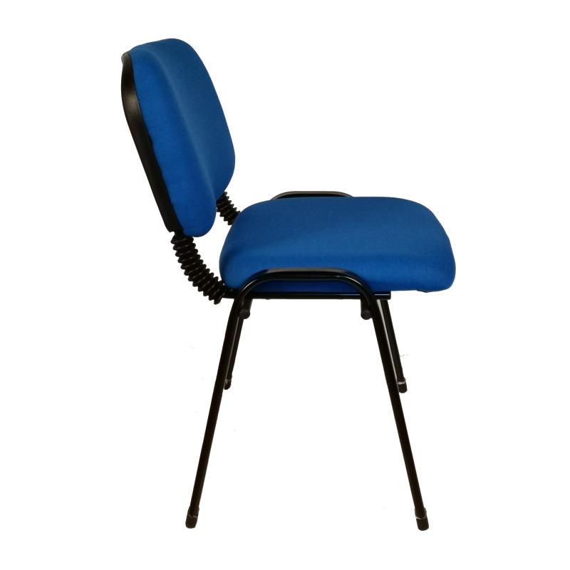 Waroona blue stackable visitor chair for conference rooms