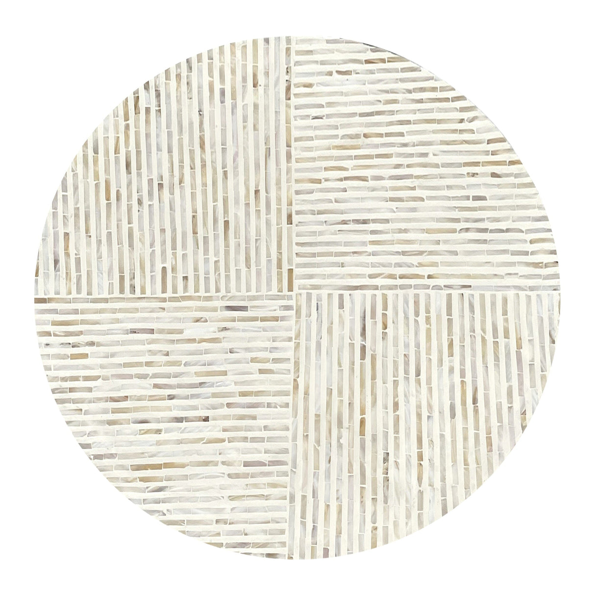 Diamond Creek Coffee Table, Mother of Pearl