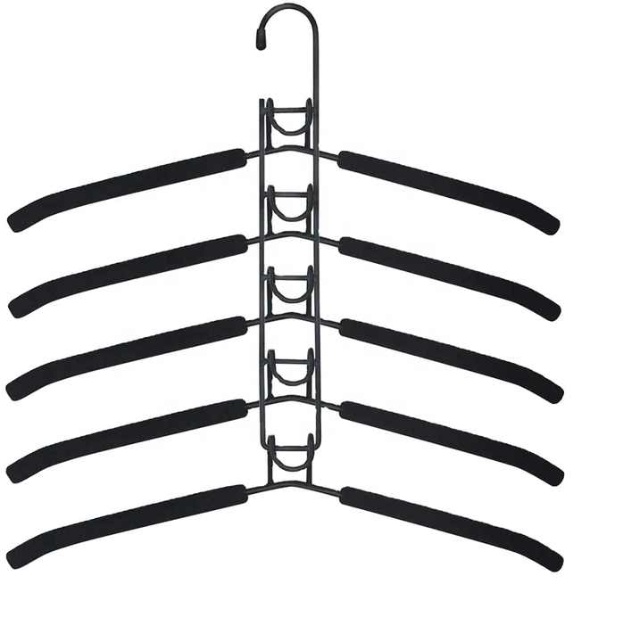 Multi-Layer Foam Hanger for Space-Saving Organization