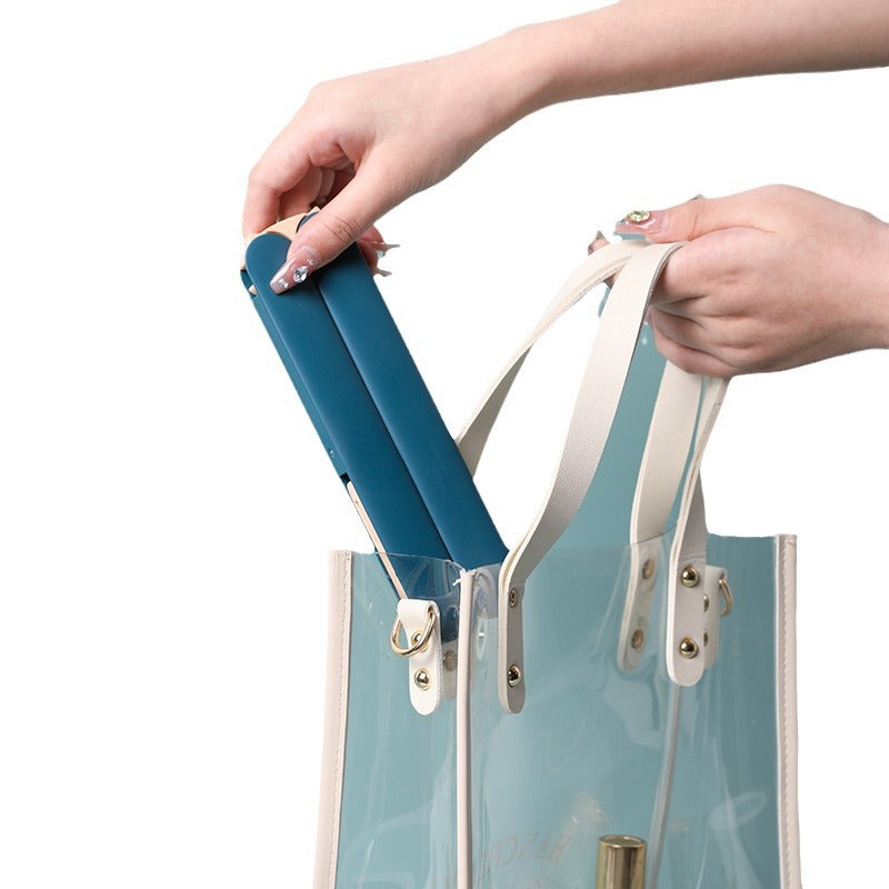 Portable Travel Hanger with Hidden Clips
