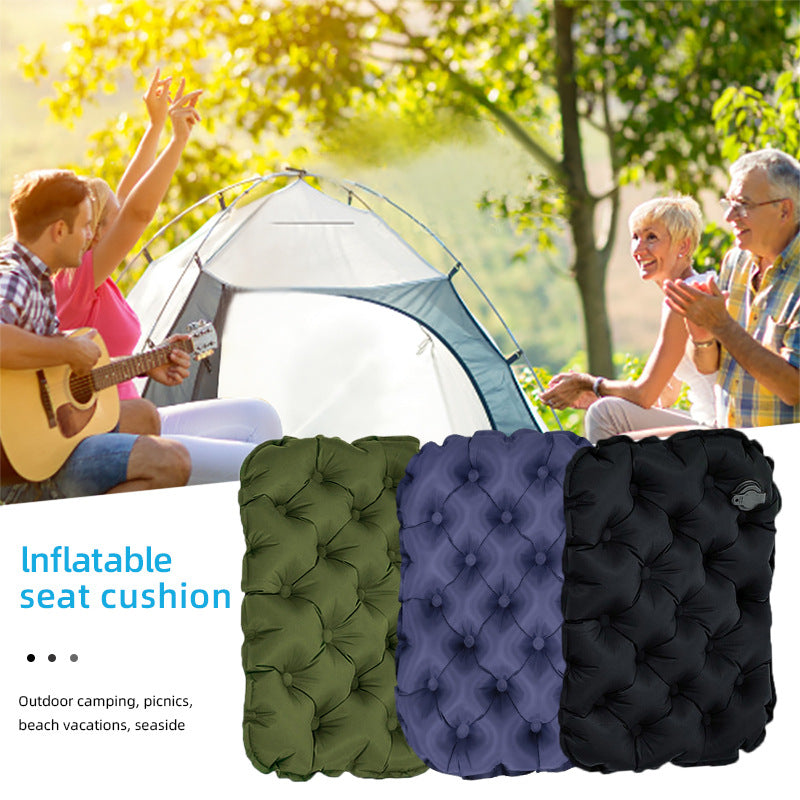Odaray Inflatable Seat Cushion, Olive Grey 40x30x5cm