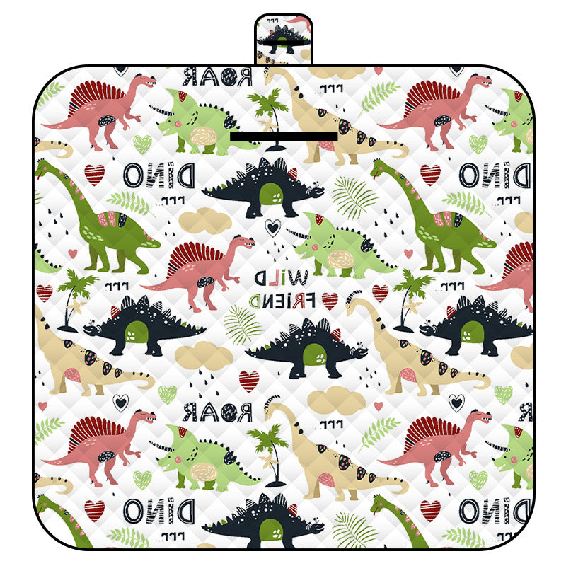 Foldable Picnic Mat, Dinosaur Print 150x200cm