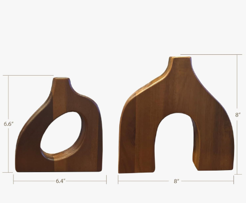 Deruta Nordic Vase Set, Neutral, 2pcs