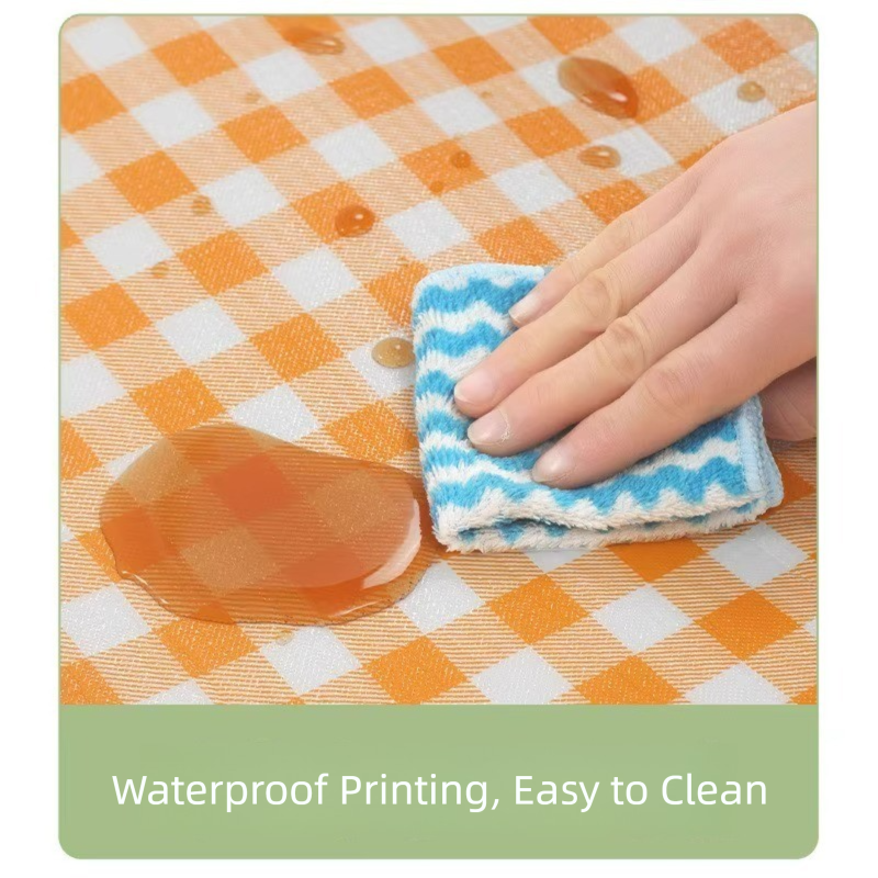 Grange Waterproof Picnic Mat, Yellow, 2x2m