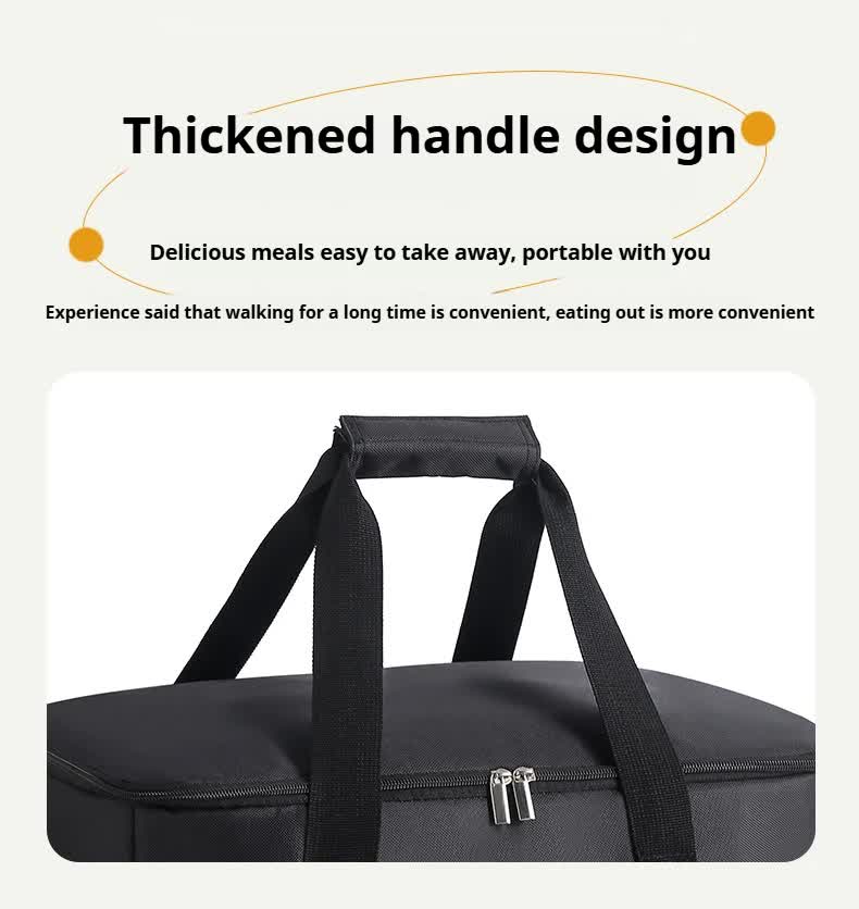 Mowarry Insulated Lunch Bag, Small 10L, Grey
