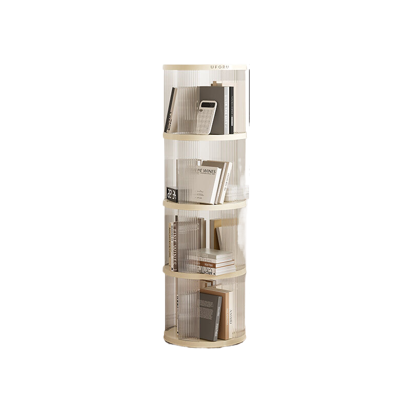 Stepney 4 Tier Bookshelf, Cream White